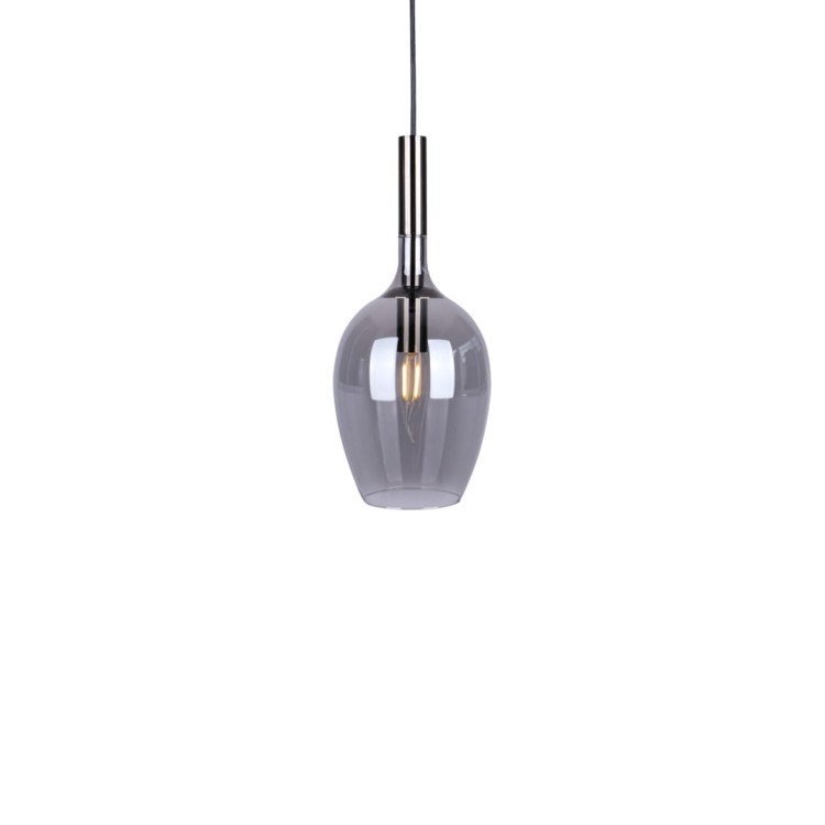 Lampa wisząca LUGANO SMOKED 1xE14 ML8813 Milagro