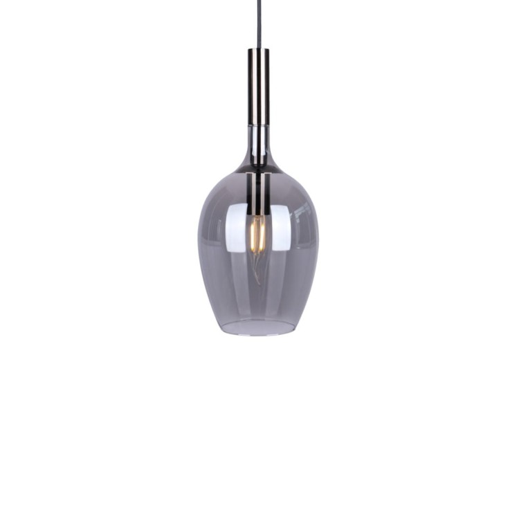 Lampa wisząca LUGANO SMOKED 1xE14 ML8813 Milagro