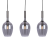 Lampa wisząca LUGANO SMOKED 3xE14 ML8814 Milagro