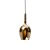Lampa wisząca LUGANO GOLD 1xE14 ML8815 Milagro