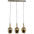 Lampa wisząca LUGANO GOLD 3xE14 ML8816 Milagro