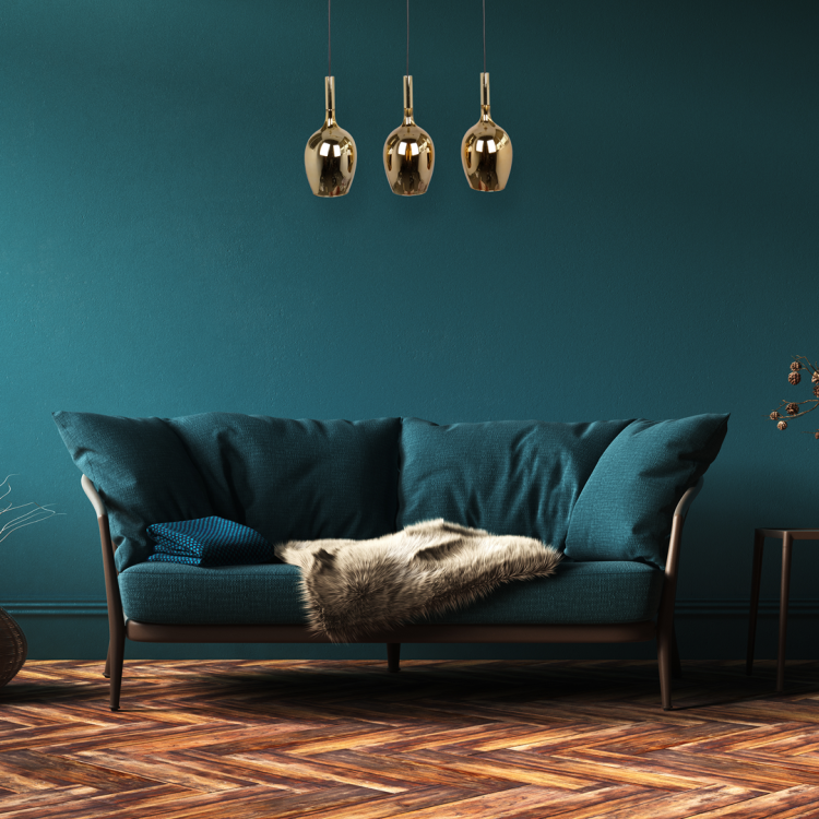 Lampa wisząca LUGANO GOLD 3xE14 ML8816 Milagro
