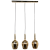 Lampa wisząca LUGANO GOLD 3xE14 ML8816 Milagro