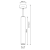Lampa wisząca PORTER WHITE 1xGU10 ML8869 Milagro