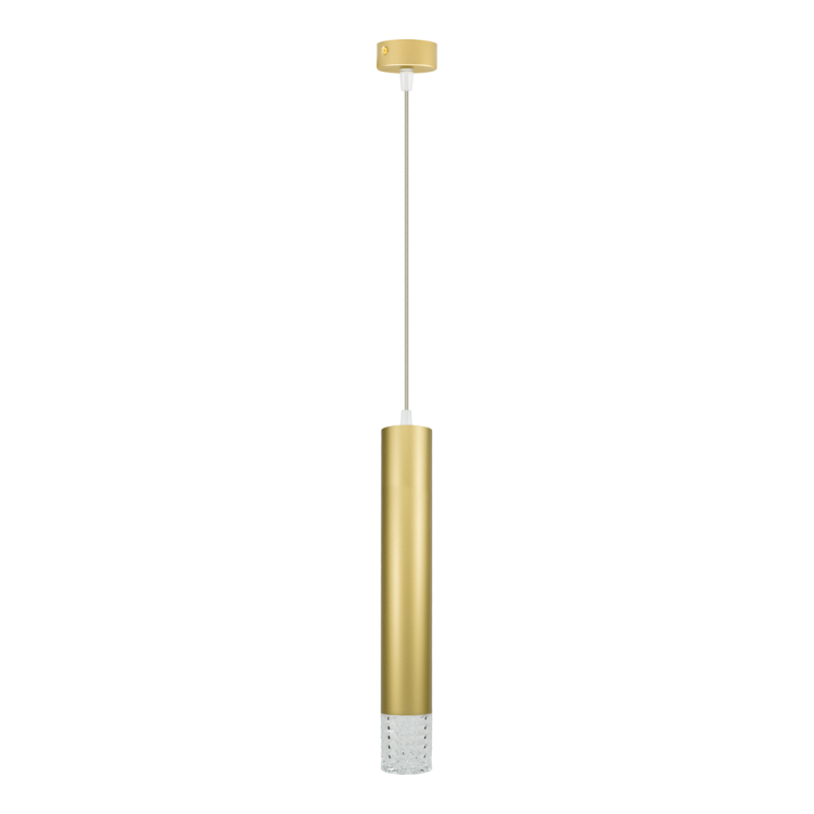 Lampa wisząca TUBI GOLD 1xGU10 ML8876 Milagro