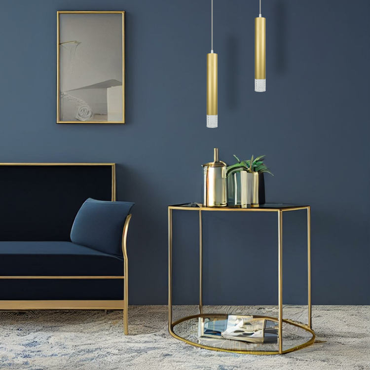 Lampa wisząca TUBI GOLD 1xGU10 ML8876 Milagro