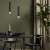 Lampa wisząca TUBI BLACK 1xGU10 ML8877 Milagro