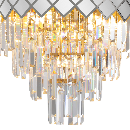 Lampa sufitowa CARISMA CHROME 9xE14 ML8888 Milagro