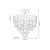 Lampa sufitowa CARISMA CHROME 9xE14 ML8888 Milagro