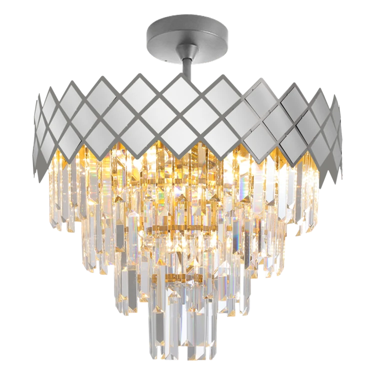 Lampa sufitowa CARISMA CHROME 9xE14 ML8888 Milagro