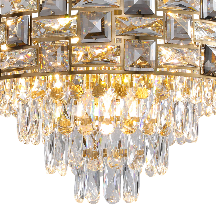 Lampa sufitowa LUXURIA 9xE14 ML8894 Milagro