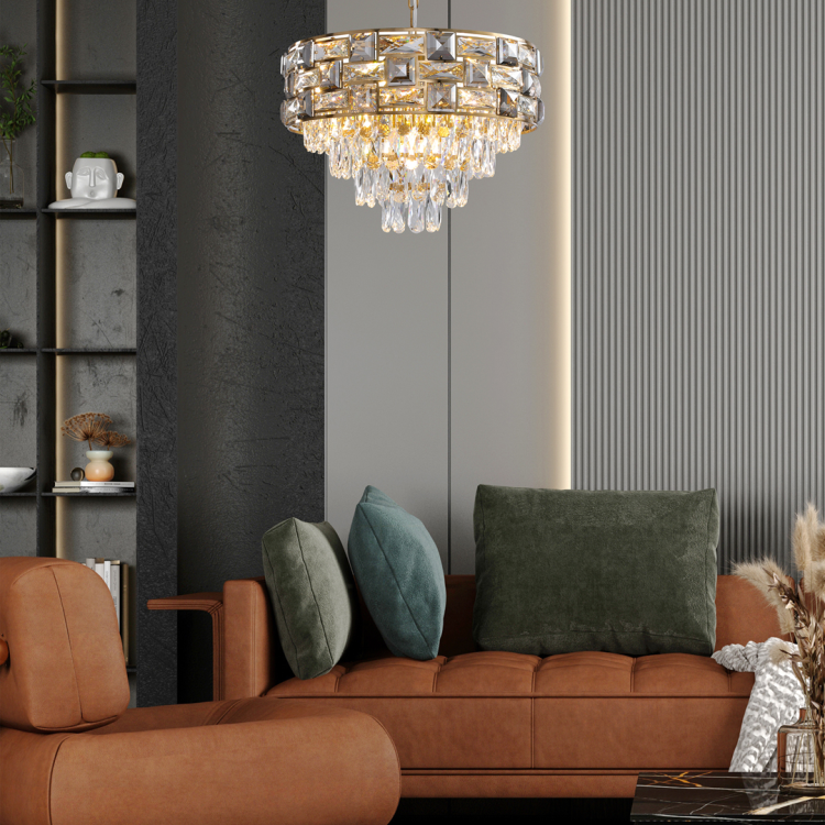 Żyrandol LUXURIA 9xE14 ML8895 Milagro