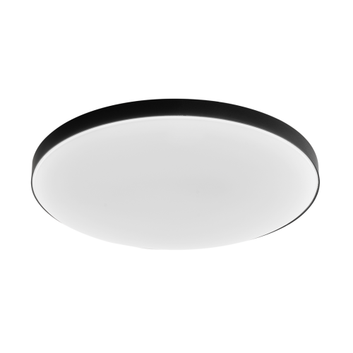 Plafoniera Plafon SLIMI 18W 4000K Czarny ML9088 Milagro IP40 do łazienki sypialni korytarza jadalni oprawa lampa sufitowa nowoczesna oświetleniowa czarna barwa neutralna biała dzienna Inspiracje Premium