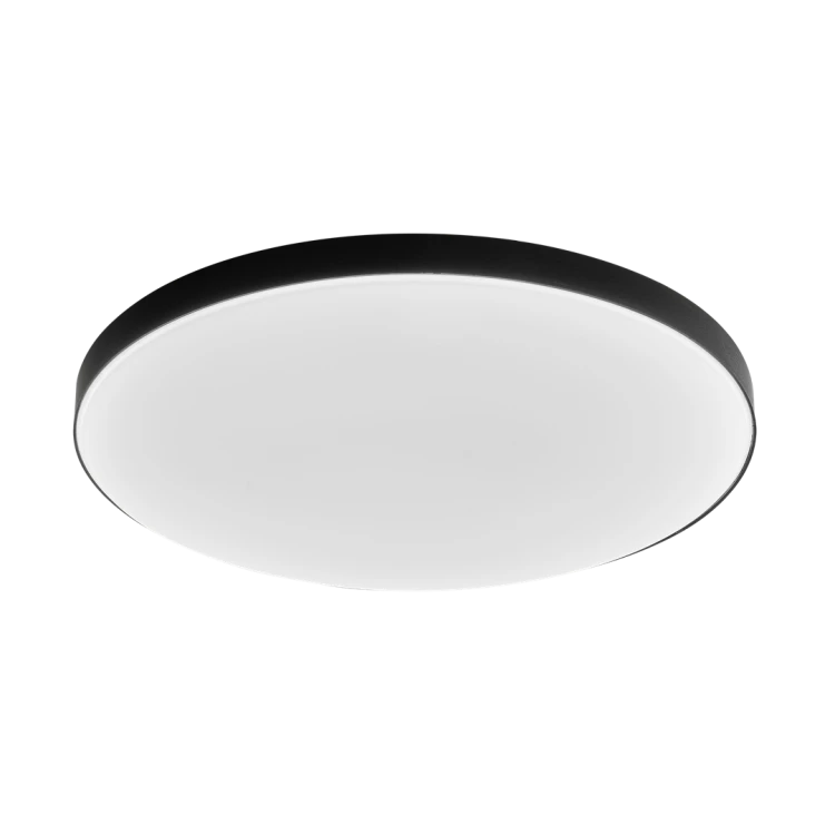 Plafoniera Plafon SLIMI 18W 4000K Czarny ML9088 Milagro IP40 do łazienki sypialni korytarza jadalni oprawa lampa sufitowa nowoczesna oświetleniowa czarna barwa neutralna biała dzienna Inspiracje Premium