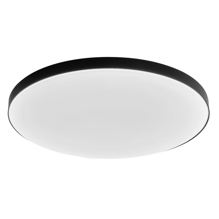 Plafoniera Plafon SLIMI 24W 4000K Czarny ML9089 Milagro IP40 do łazienki sypialni korytarza jadalni oprawa lampa sufitowa nowoczesna oświetleniowa czarna barwa neutralna biała dzienna Inspiracje Premium