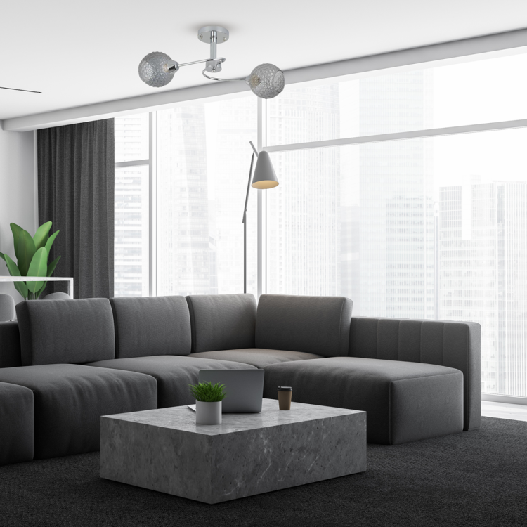 Lampa sufitowa OAKLAND 2xE27 ML9749 Milagro