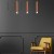 LAMPA WISZĄCA COPPER 15W LED ML985 Milagro