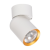 Lampa ścienno-sufitowa Kinkiet Industrialny Spot Andy 1xGU10 Biały + Złoty ML9932 Milagro GU10 Loft nowoczesny metalowy biały biała złoty złota pojedynczy Inspiracje Premium