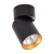 Lampa ścienno-sufitowa Kinkiet Industrialny Spot Andy 1xGU10 Czarny + Złoty ML9933 Milagro GU10 Loft nowoczesny metalowy czarny czarna złoty złota pojedynczy Inspiracje Premium
