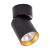 Lampa ścienno-sufitowa Kinkiet Industrialny Spot Andy 1xGU10 Czarny + Złoty ML9933 Milagro GU10 Loft nowoczesny metalowy czarny czarna złoty złota pojedynczy Inspiracje Premium