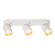 Lampa ścienno-sufitowa Kinkiet Industrialny Andy 3xGU10 Biały + Złoty ML9936 Milagro 3x GU10 Loft nowoczesny metalowy biały biała złoty złota potrójny Inspiracje Premium