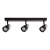 Lampa Sufitowa Cino 3xGU10 Czarny + Chrom ML9949 Milagro