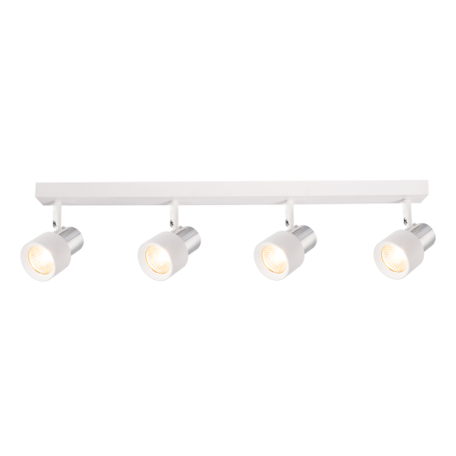 Lampa Sufitowa Cino 4xGU10 Biały + Chrom ML9950 Milagro