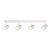 Lampa Sufitowa Cino 4xGU10 Biały + Chrom ML9950 Milagro