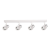 Lampa Sufitowa Cino 4xGU10 Biały + Chrom ML9950 Milagro