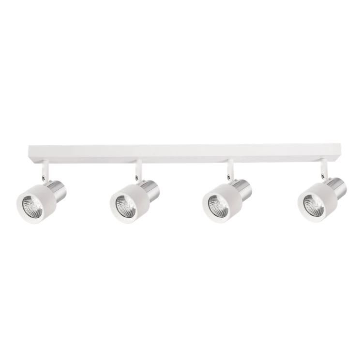 Lampa Sufitowa Cino 4xGU10 Biały + Chrom ML9950 Milagro