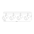 Lampa Sufitowa Cino 4xGU10 Czarny + Chrom ML9951 Milagro