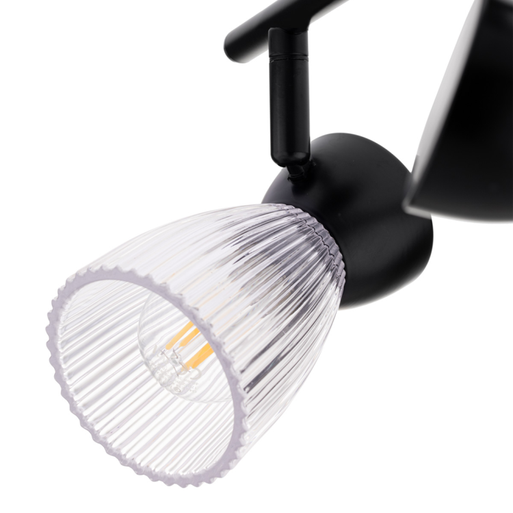 Lampa sufitowa BEST BLACK 2xE14 ML9971 Milagro