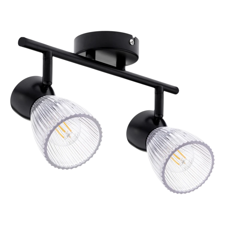 Lampa sufitowa BEST BLACK 2xE14 ML9971 Milagro