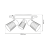 Lampa sufitowa BEST BLACK 3xE14 (round) ML9973 Milagro