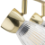 Lampa sufitowa BEST GOLD 2xE14 ML9975 Milagro