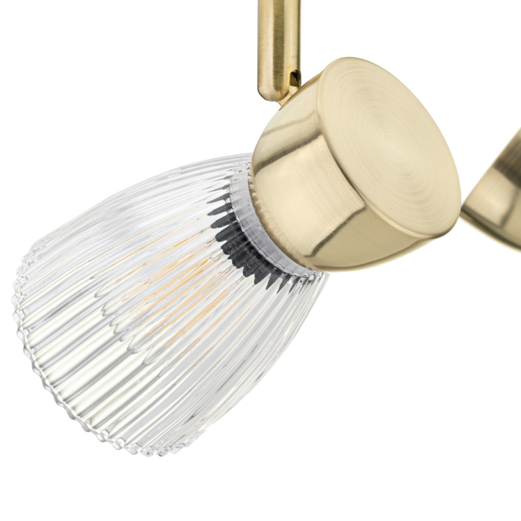 Lampa sufitowa BEST GOLD 2xE14 ML9975 Milagro