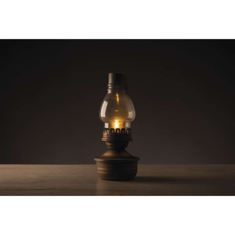 Dekoracja Lampion LED Vintage 28cm 3x AA WW Timer ZY1978 Emos IP20 1,5W stara lampa ciepły biały