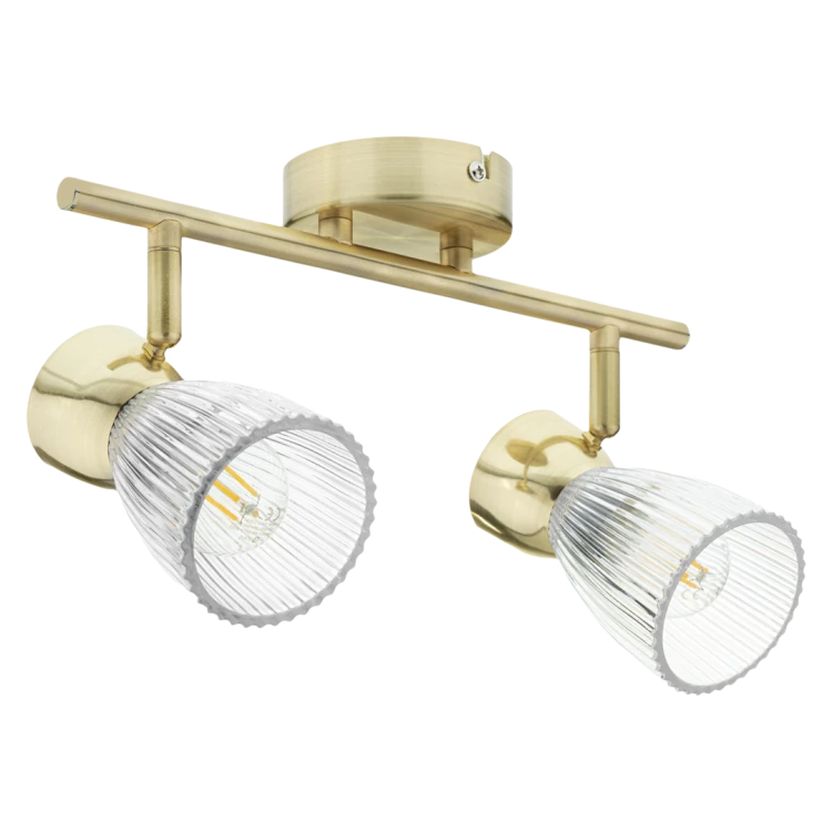 Lampa sufitowa BEST GOLD 2xE14 ML9975 Milagro