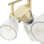 Lampa sufitowa BEST GOLD 3xE14 ML9976 Milagro