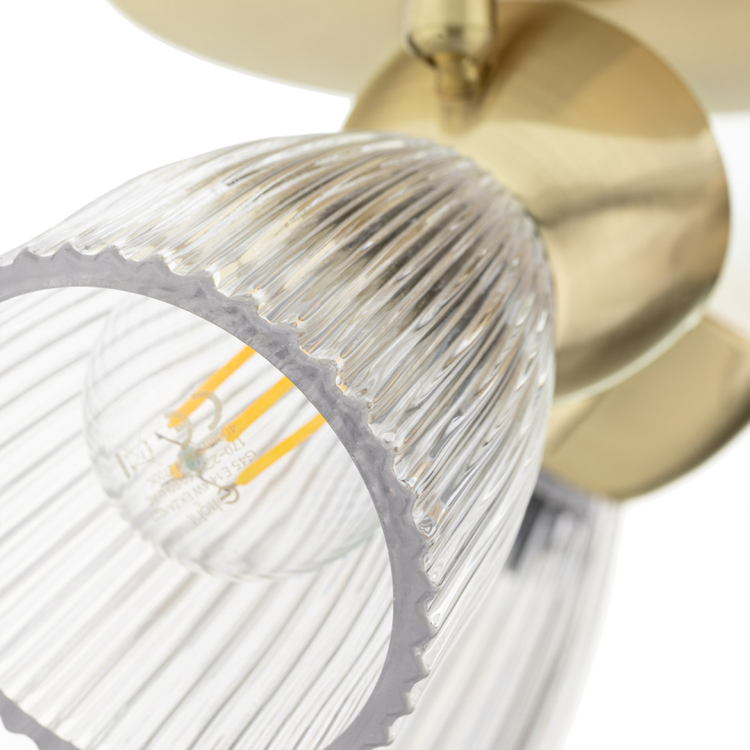 Lampa sufitowa BEST GOLD 3xE14 (round) ML9977 Milagro