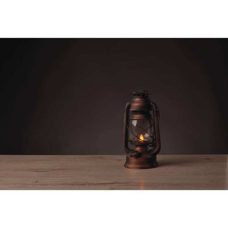 Dekoracja Lampion LED Vintage 28cm 3x AA WW Timer ZY2111 Emos IP20 1,5W stara lampa ciepły biały