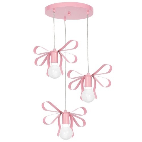 Lampa Wisząca EMMA PINK 3xE27 MLP1040 Milagro
