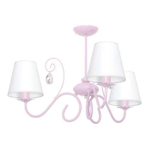 Żyrandol SARA PINK 3xE14 MLP1051 Milagro