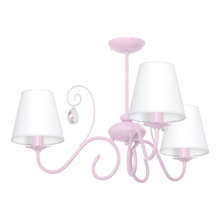 Żyrandol SARA PINK 3xE14 MLP1051 Milagro