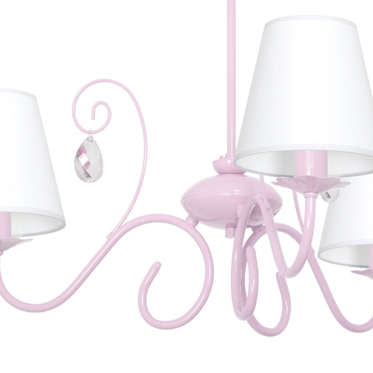 Żyrandol SARA PINK 3xE14 MLP1051 Milagro