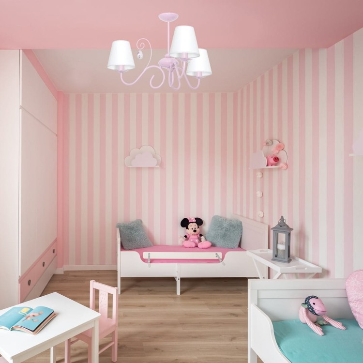 Żyrandol SARA PINK 3xE14 MLP1051 Milagro