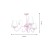 Żyrandol SARA PINK 3xE14 MLP1051 Milagro