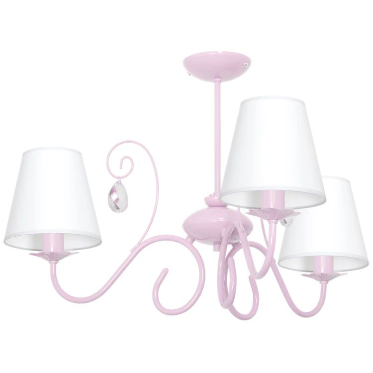 Żyrandol SARA PINK 3xE14 MLP1051 Milagro