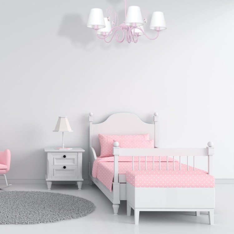 Żyrandol SARA PINK 5xE14 MLP1052 Milagro