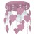 Lampa Sufitowa CORAZON VIOLET 3xE27 MLP1149 Milagro